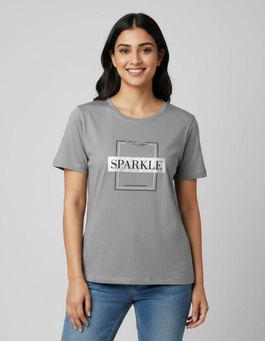 Solid T shirt
