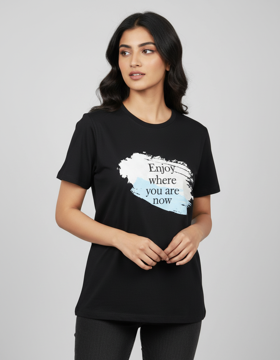 Solid T shirt