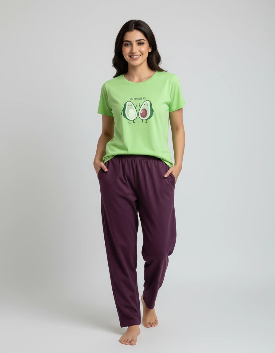 Solid Pyjama set