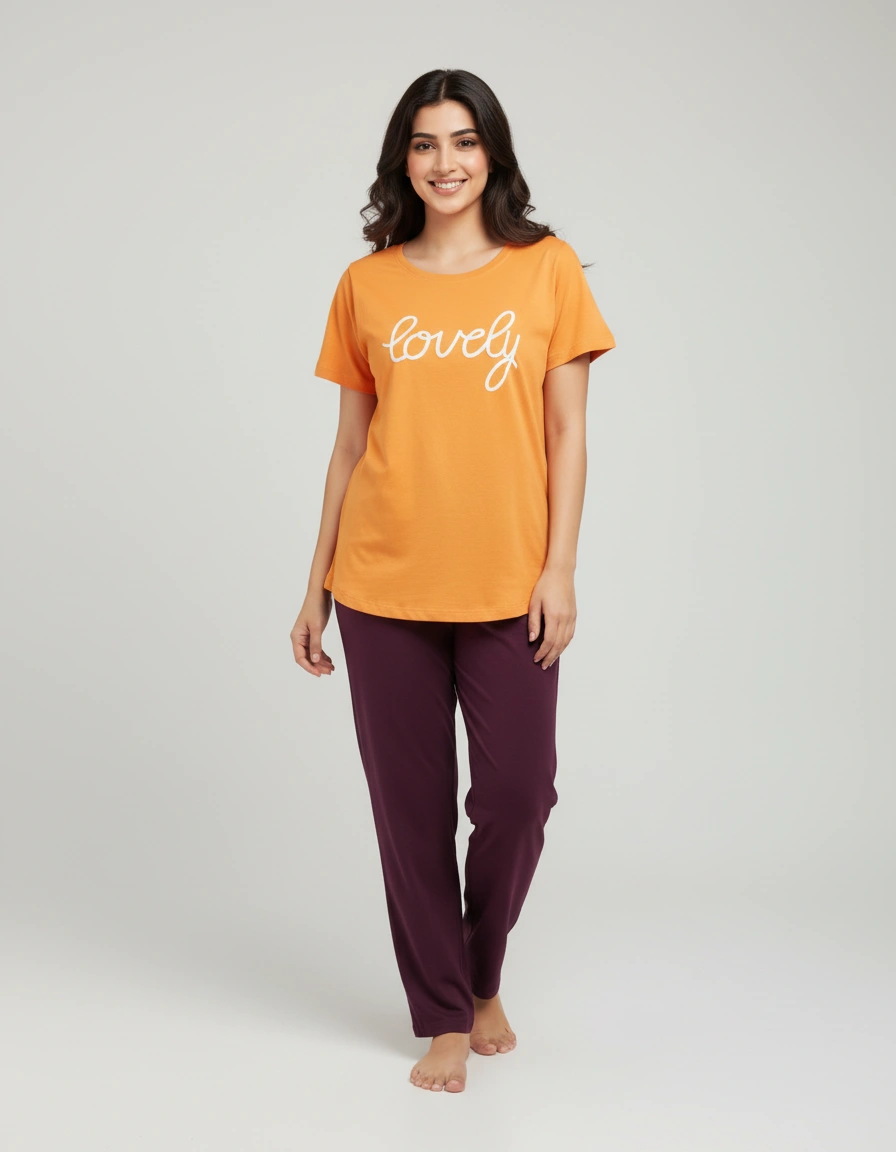 Solid Pyjama set