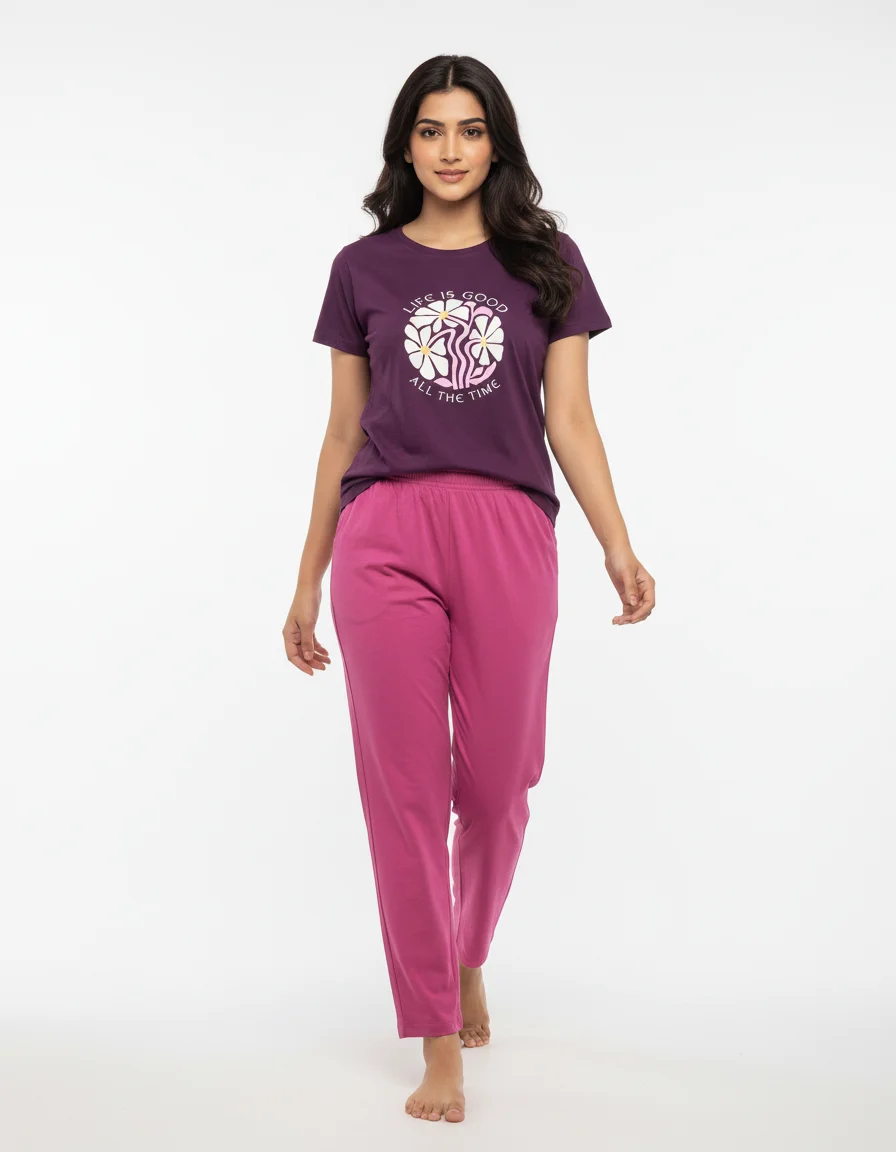 Solid Pyjama set